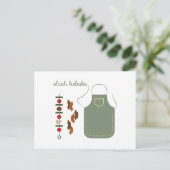 Shish Kebabs Briefkaart (Staand voorkant)