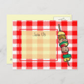 shishkaboe briefkaart (Voorkant / Achterkant)