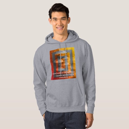 Shitake POH09 Pullover Hoodie T-Shirt (Devant entier)
