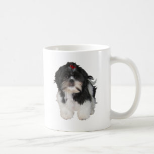Shitzu Shih Tzu Honden Puppies Koffiemok