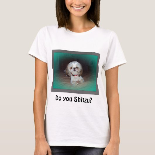 Shitzu? T-shirt (Voorkant)
