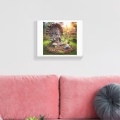 Shiv art canvas afdruk (Insitu (Woonkamer))