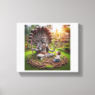 Shiv art canvas afdruk