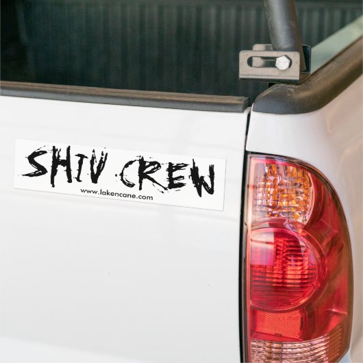 Shiv Crew-Bumpersticker Bumpersticker (Op Truck)