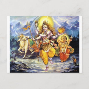 Shiv-Shankar Briefkaart