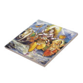 Shiv-Shankar Tegeltje (Zijkant)