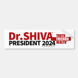 Shiva 4 President Bumpersticker