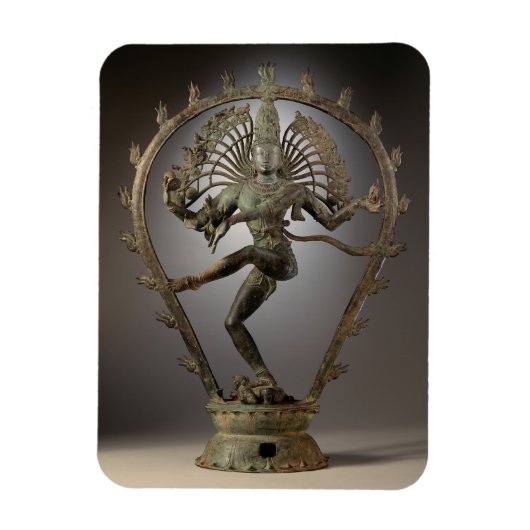 Shiva als de Heer van Dance Magneet (Verticaal)