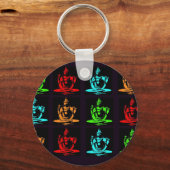 Shiva Collage Sleutelhanger (Voorkant)