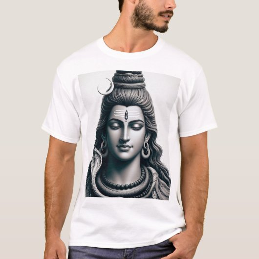 Shiva Divin : T-shirt Énergie Sacrée (Devant)