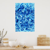 Shiva en Shakti Embrace Poster (Keuken)