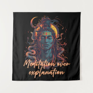 Shiva Energie, Goddelijke Kracht, Manifestatie Des Wandkleed
