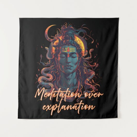Shiva Energie, Goddelijke Kracht, Manifestatie Des Wandkleed (Voorkant)