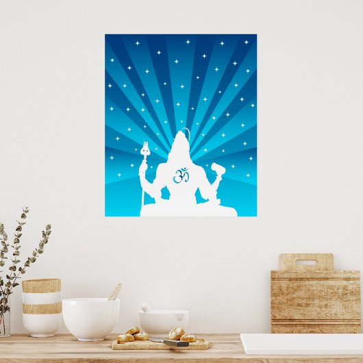 Shiva et Om - Poster (Cuisine)