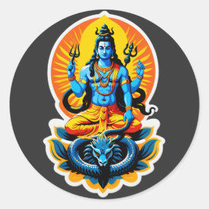 Shiva: Heer van Licht, Crypte der Schaduwen Ronde Sticker