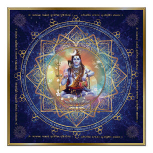 Shiva Mahamrityunjaya - Karma Purifying Perfect Poster