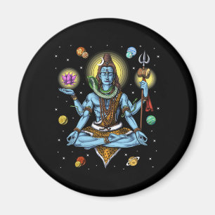 Shiva Meditation Magneet