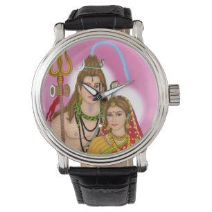 Shiva Parvati Clock Horloge