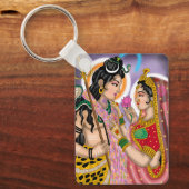 Shiva Parvati Keychain (Voorkant)