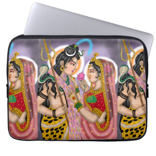 Shiva Parvati Laptop Hoesje Sleeve