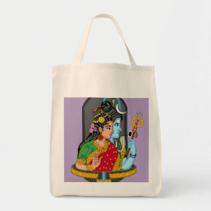 Shiva Parvati Tote Bag – Goddelijk Paar van Harmon