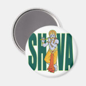 Shiva Play Flute Magneet (Voorkant / Achterkant)