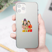 Shiva’s Family Sticker (Telefoon)