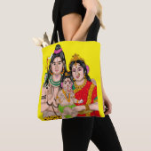 Shiva’s Family Tote Bag (De près)