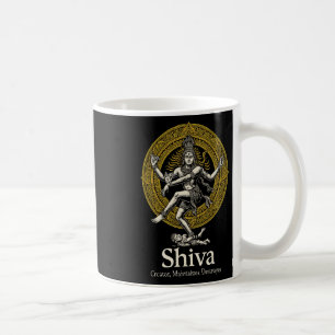 Shiva Schepper Behouder Vernietiger Nataraja Hindo Koffiemok
