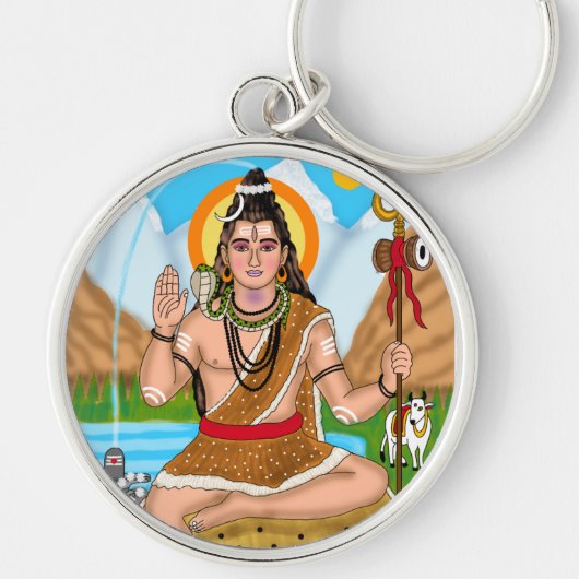 Shiva-sleutelhanger Sleutelhanger (Voorkant)