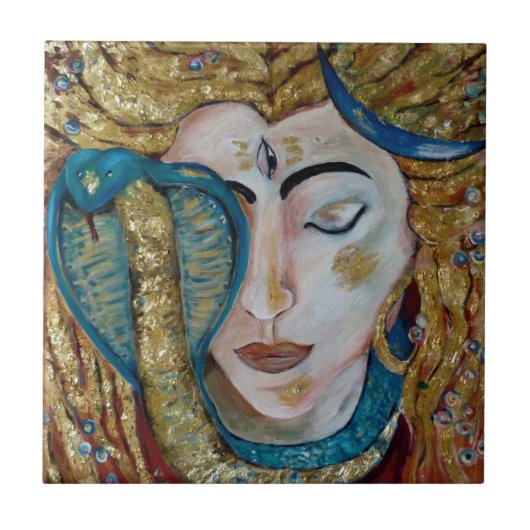 Shiva Tegeltje (Voorkant)