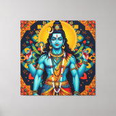 SHIVA THE DESTROYER-4 CANVAS AFDRUK (Voorkant)