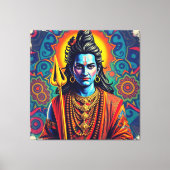 SHIVA THE DESTROYER-5 CANVAS AFDRUK (Voorkant)