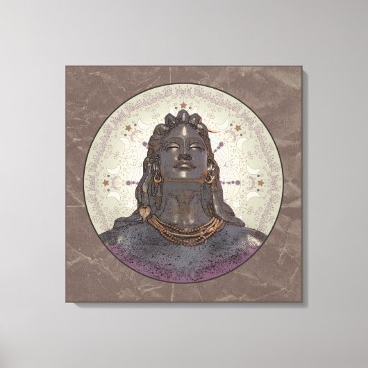 SHIVA ~ Toile enveloppée (Recto)