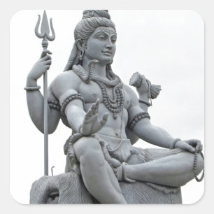 Shiva Vierkante Sticker