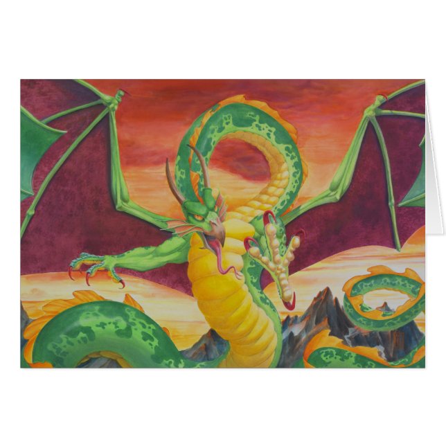 Shivan Dragon Redesign (Voorkant Horizontaal)