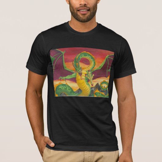 Shivan Dragon Redesign T-shirt (Voorkant)