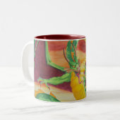 Shivan Dragon Redesign Tweekleurige Koffiemok (Voorkant links)