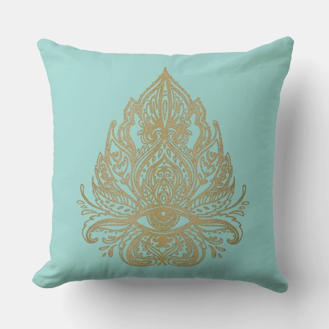 Shiva's oog - Pillow Kussen (Voorkant)