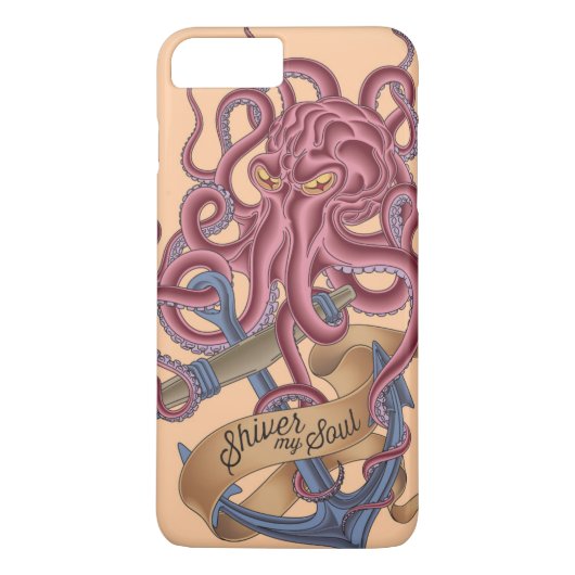 Shiver My Soul | Octopus Tatto Case-Mate iPhone Case (Achterkant)