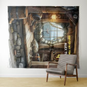 Shiver My Timbers Pirate Theme Wandkleed (In Situ (horizontaal))