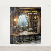 Shiver My Timbers Pirate Theme Wandkleed (Voorkant)