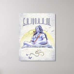 SHIVOHAM - Gewatteerd Canvas Afdruk