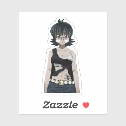 shizuku murazaki hunter x hunter anime sticker (Vel)