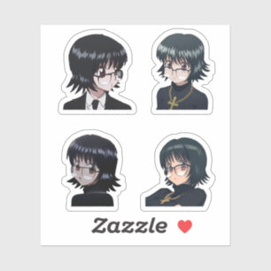 Shizuku Murazaki hunter x hunter anime sticker pac