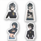 Shizuku Murazaki hunter x hunter sticker pack (Voorkant)