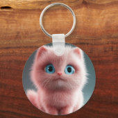Shmu - De roze kat Sleutelhanger (Voorkant)