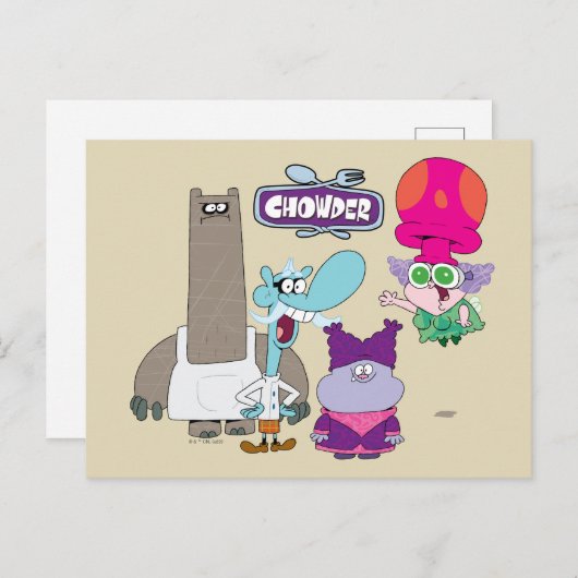 Shnitzel, Mung, Chowder en Truffels Briefkaart (Voorkant / Achterkant)