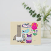 Shnitzel, Mung, Chowder en Truffels Briefkaart (Staand voorkant)