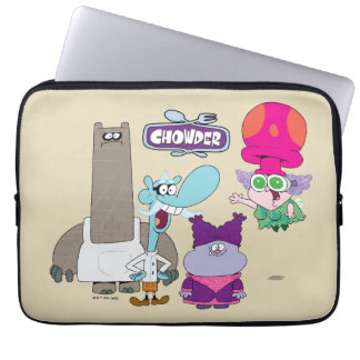 Shnitzel, Mung, Chowder en Truffels Laptop Sleeve